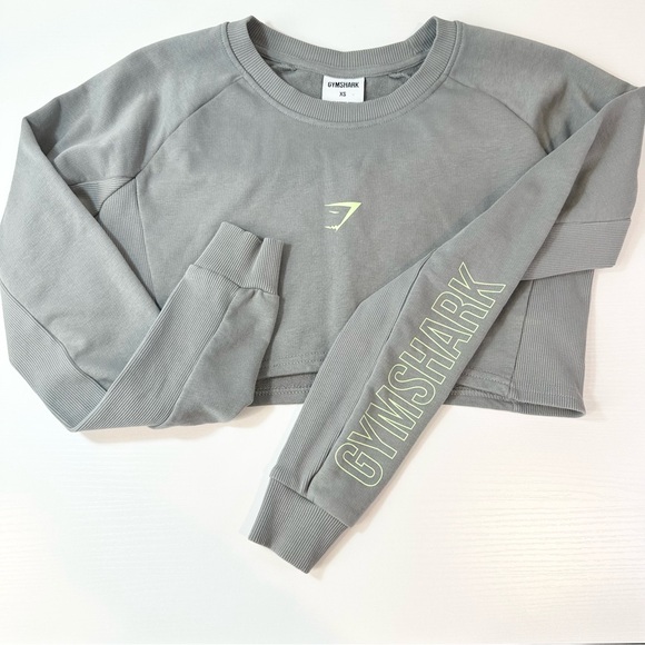 Gymshark Tops - Gymshark Apollo Cropped Sweatshirt